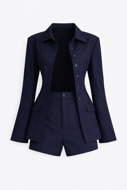 SET DE BLAZER Y SHORT SERENA