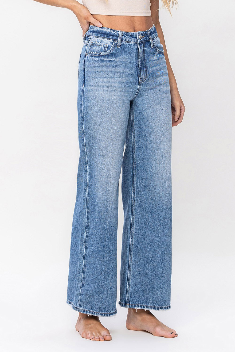 90'S JEANS HIGH WAISTED