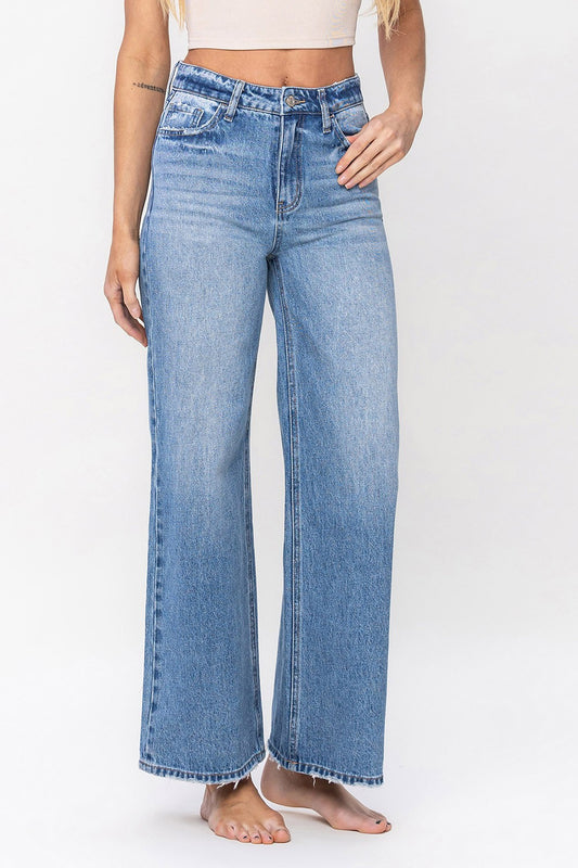 90'S JEANS HIGH WAISTED