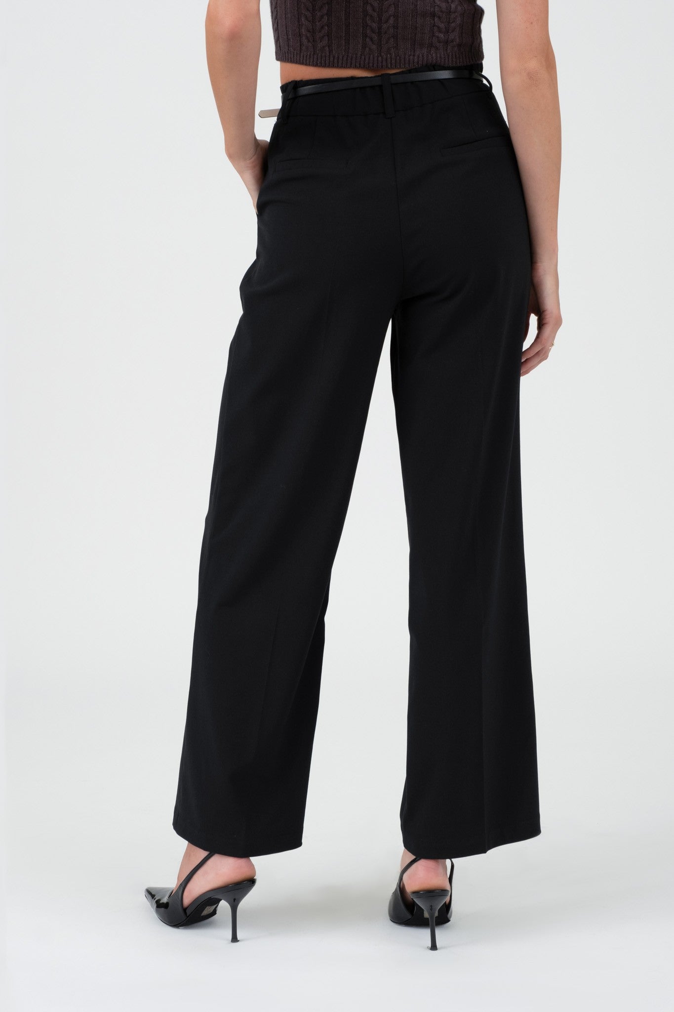 PANTALON WIDE LEG DE VESTIR