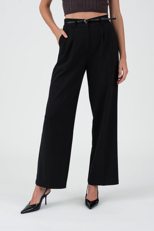 PANTALON WIDE LEG DE VESTIR