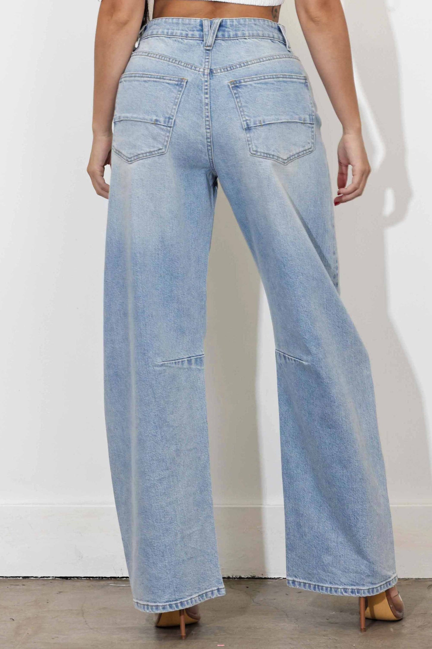 PANTALON BAGGY HIGH WAISTED