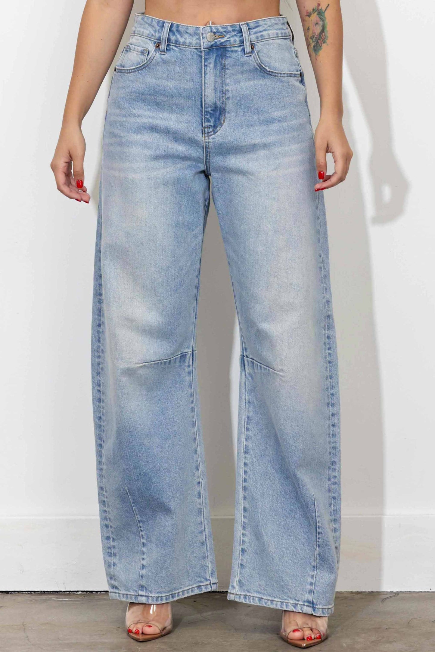 PANTALON BAGGY HIGH WAISTED