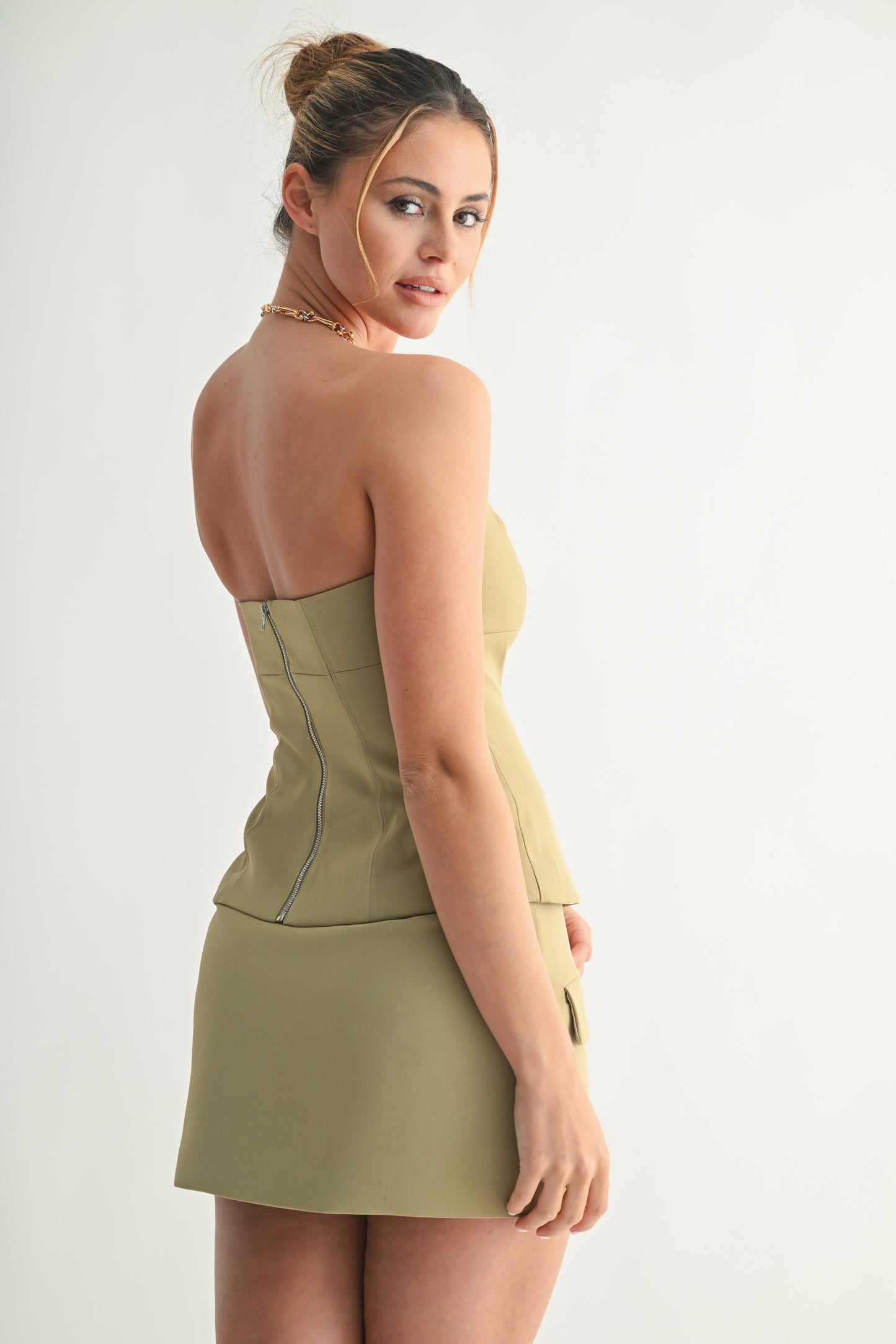 SET TOP STRAPPLE & FALDA