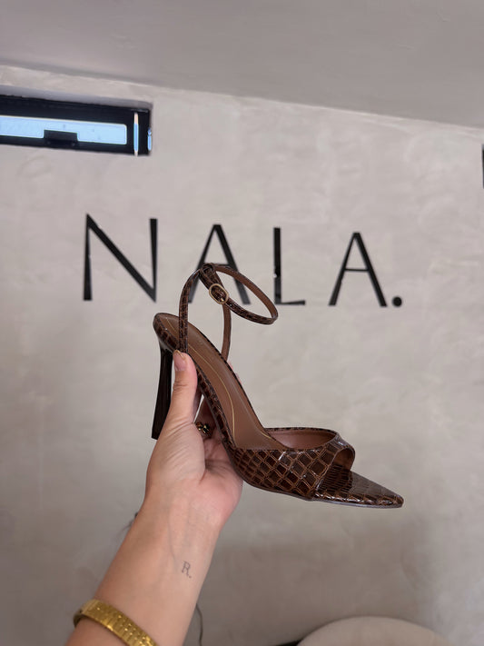 ZAPATILLA CON PULSERA EFECTO SERPIENTE