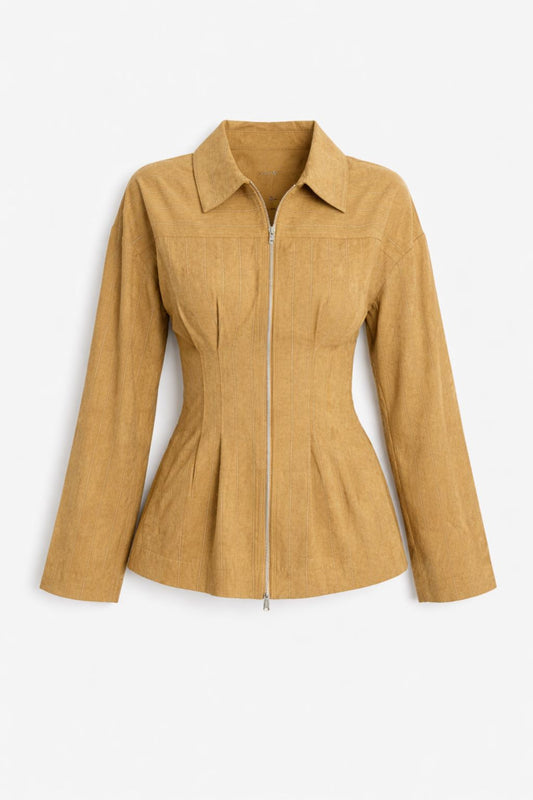 CAMISA CON CIPER DOBLE